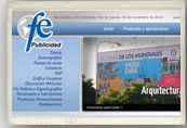 Fe Publicidad Argentina - Portada web-site